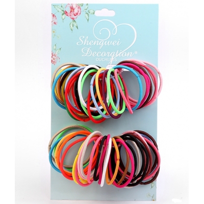 super benefit concise hair tie varied style color head rope women hair band